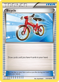 Bicycle 117/135 Pokémon card from Plasma Storm (2013), English Uncommon