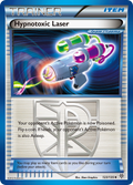 Hypnotoxic Laser 123/135 Pokémon card from Plasma Storm (2013), English Uncommon