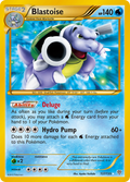 Blastoise 137/135 Pokémon card from Plasma Storm (2013), English Rare Secret