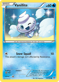 Vanillite 35/135 Pokémon card from Plasma Storm (2013), English Common