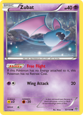 Zubat 53/135 Pokémon card from Plasma Storm (2013), English Common