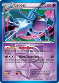 Crobat 55/135 Pokémon card from Plasma Storm (2013), English Rare Holo