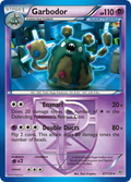 Garbodor 67/135 Pokémon card from Plasma Storm (2013), English Rare