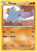 Phanpy 71/135 Pokémon card from Plasma Storm (2013), English Common