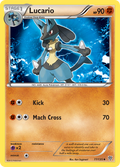 Lucario 77/135 Pokémon card from Plasma Storm (2013), English Uncommon