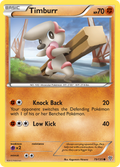 Timburr 79/135 Pokémon card from Plasma Storm (2013), English Common