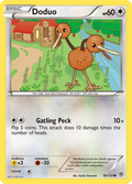 Doduo 99/135 Pokémon card from Plasma Storm (2013), English Common