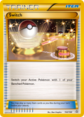 Switch 163/160 English Pokémon card from Primal Clash (2015)