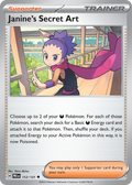Janine's Secret Art 112/131 — English Pokémon Prismatic Evolutions (2025)