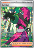 Atticus 133/131 — English Pokémon Prismatic Evolutions (2025)