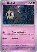 Duskull 35/131 — English Pokémon Prismatic Evolutions (2025)