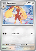 Lopunny 84/131 — English Pokémon Prismatic Evolutions (2025)