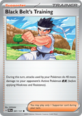 Black Belt's Training 97/131 — English Pokémon Prismatic Evolutions (2025)