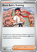 Black Belt's Training 98/131 — English Pokémon Prismatic Evolutions (2025)