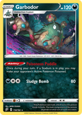 Garbodor 118/192 English Pokémon card from Rebel Clash (2020)