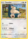 Snorlax 141/192 English Pokémon card from Rebel Clash (2020)