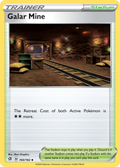 Galar Mine 160/192 English Pokémon card from Rebel Clash (2020)