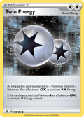 Twin Energy 174/192 English Pokémon card from Rebel Clash (2020)