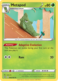 Metapod 2/192 English Pokémon card from Rebel Clash (2020)