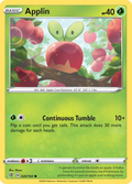 Applin 20/192 English Pokémon card from Rebel Clash (2020)
