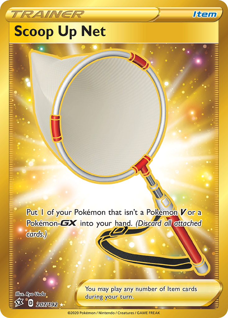 Scoop Up Net 207/192 English Pokémon card from Rebel Clash (2020)