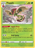 Flapple 22/192 English Pokémon card from Rebel Clash (2020)