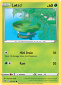Lotad 7/192 English Pokémon card from Rebel Clash (2020)