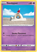 Sandygast 81/192 English Pokémon card from Rebel Clash (2020)