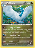 Altaria 53/108 English Pokémon card from Roaring Skies (2015)