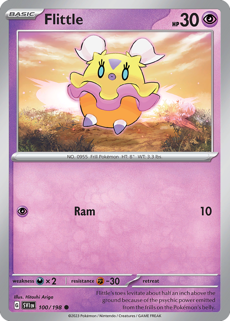Flittle 100/198 — English Pokémon Scarlet & Violet (2023)