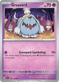 Greavard 104/198 — English Pokémon Scarlet & Violet (2023)