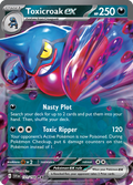 Toxicroak ex 131/198 — English Pokémon Scarlet & Violet (2023)