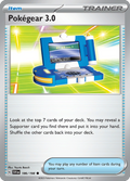 Pokégear 3.0 186/198 — English Pokémon Scarlet & Violet (2023)