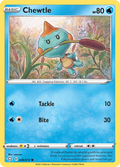 Chewtle 26/72 English Pokémon card from Shining Fates (2021)