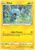 Shinx 31/72 English Pokémon card from Shining Fates (2021)
