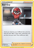 Ball Guy 57/72 English Pokémon card from Shining Fates (2021)