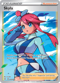 Skyla 72/72 English Pokémon card from Shining Fates (2021)