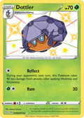 Dottler SV008/SV122 English Pokémon card from Shining Fates Shiny Vault (2021)