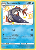 Barraskewda SV032/SV122 English Pokémon card from Shining Fates Shiny Vault (2021)