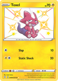 Toxel SV041/SV122 English Pokémon card from Shining Fates Shiny Vault (2021)