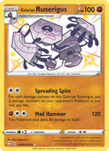 Galarian Runerigus SV066/SV122 English Pokémon card from Shining Fates Shiny Vault (2021)