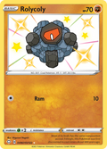 Rolycoly SV067/SV122 English Pokémon card from Shining Fates Shiny Vault (2021)