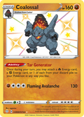 Coalossal SV069/SV122 English Pokémon card from Shining Fates Shiny Vault (2021)