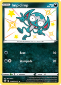 Impidimp SV083/SV122 English Pokémon card from Shining Fates Shiny Vault (2021)