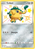 Cufant SV090/SV122 English Pokémon card from Shining Fates Shiny Vault (2021)