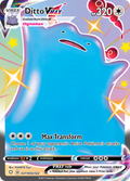 Ditto VMAX SV119/SV122 English Pokémon card from Shining Fates Shiny Vault (2021)