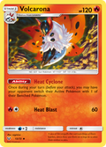 Volcarona 13/73 English Pokémon card from Shining Legends (2017)
