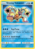 Shining Volcanion 27/73 English Pokémon card from Shining Legends (2017)
