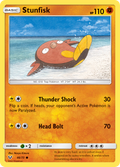 Stunfisk 46/73 English Pokémon card from Shining Legends (2017)
