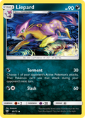 Liepard 49/73 English Pokémon card from Shining Legends (2017)